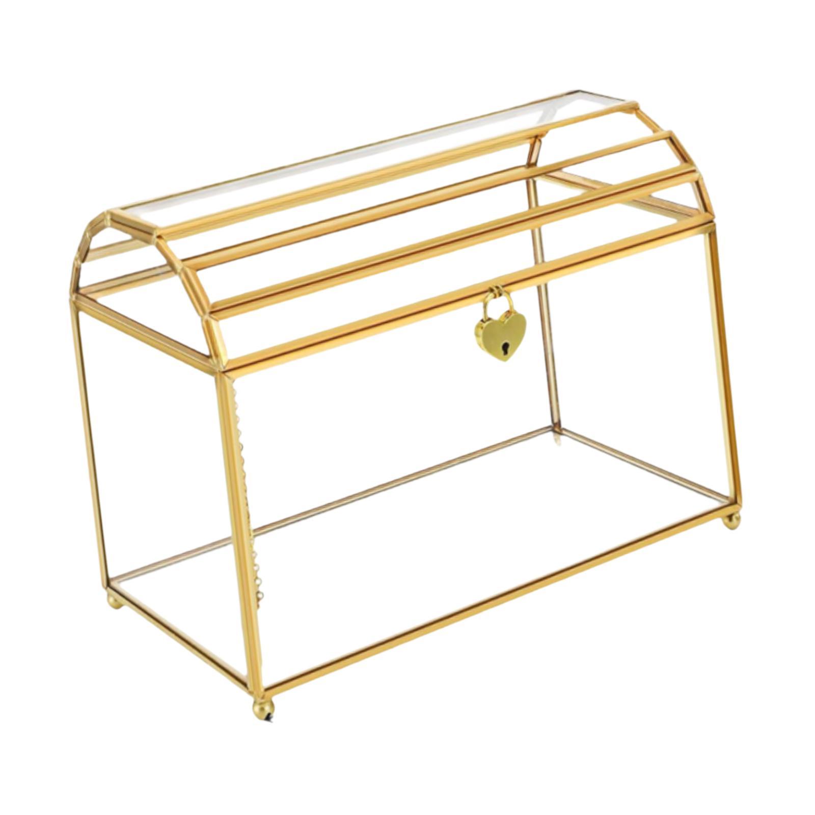 Wedding Card Box - Szklane pudełko na kartki ślubne, przenośny