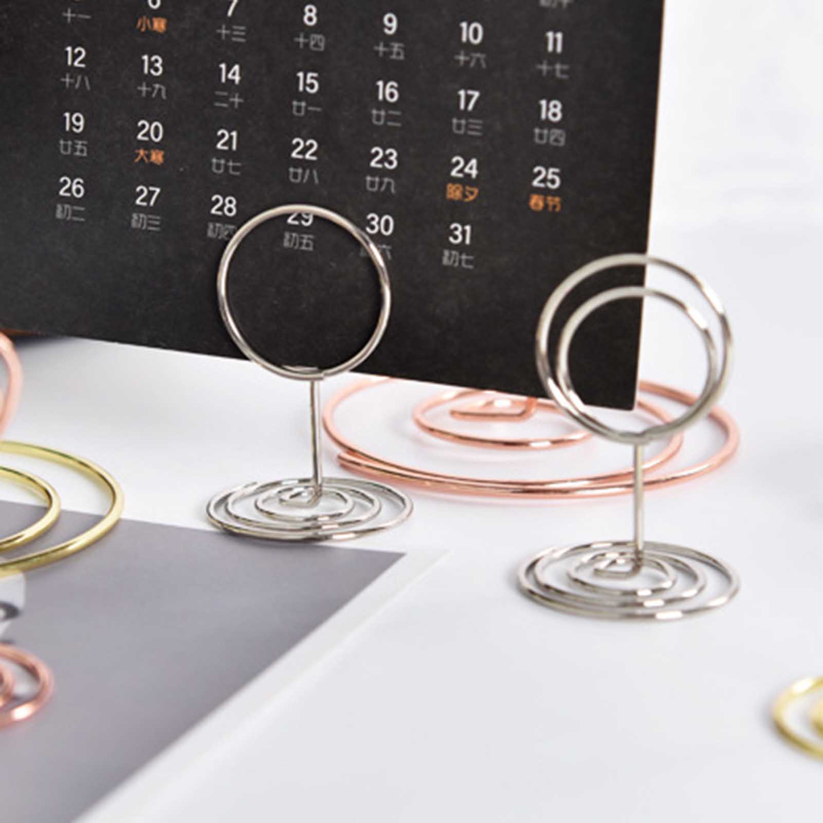 5 szt. Uchwyt na kartę do jada – Table Number Gold recenzja i cena
