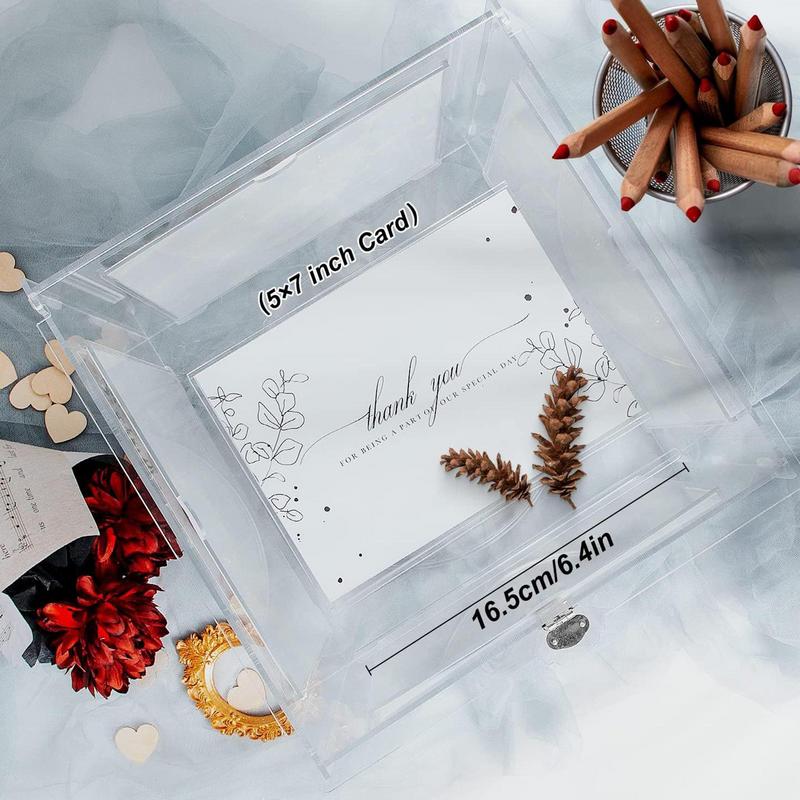 Akrylowe pudełko na karty ślub – Wedding Card Box recenzja i cena