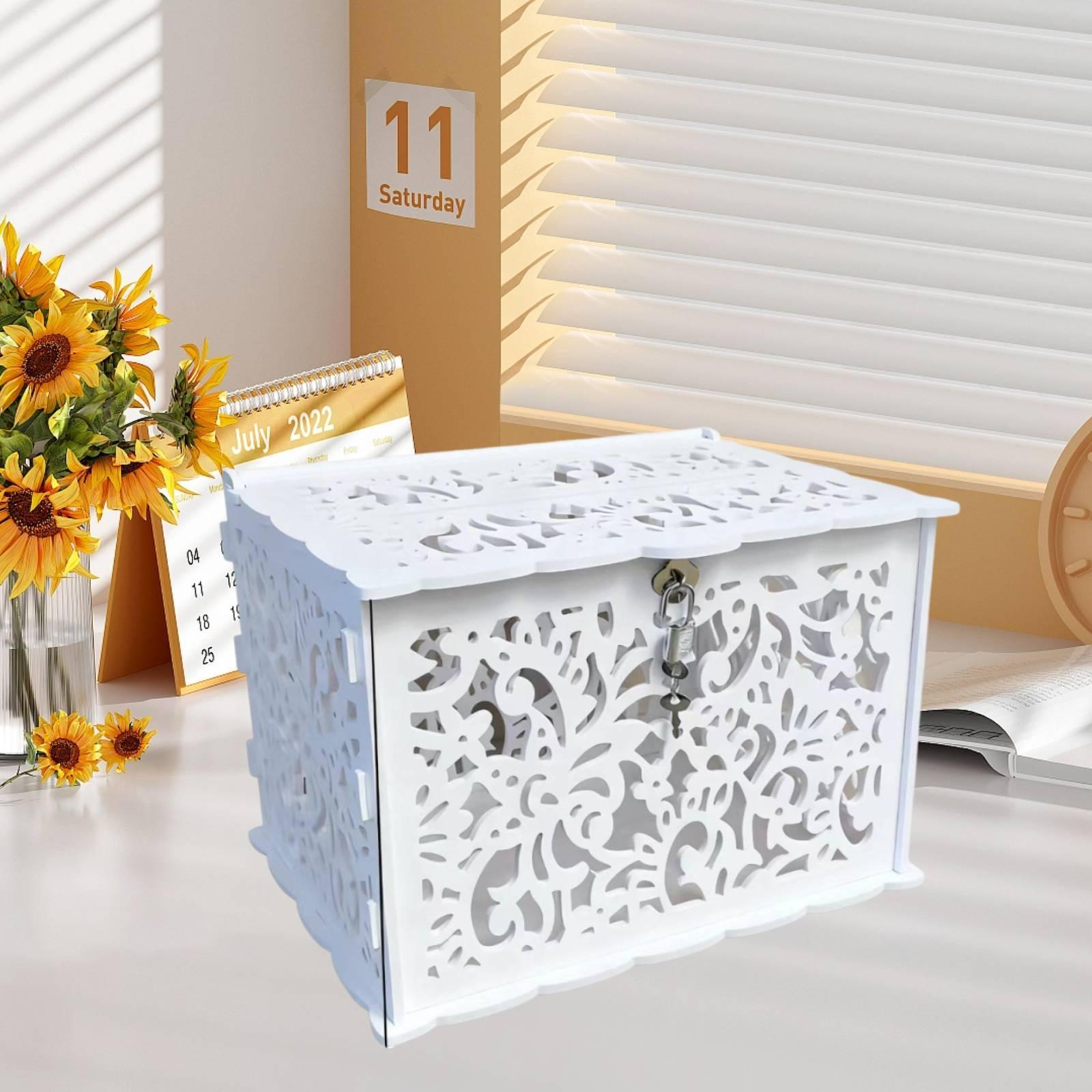 Wielorazowa akrylowa skrzynka  – Wedding Card Box recenzja i cena