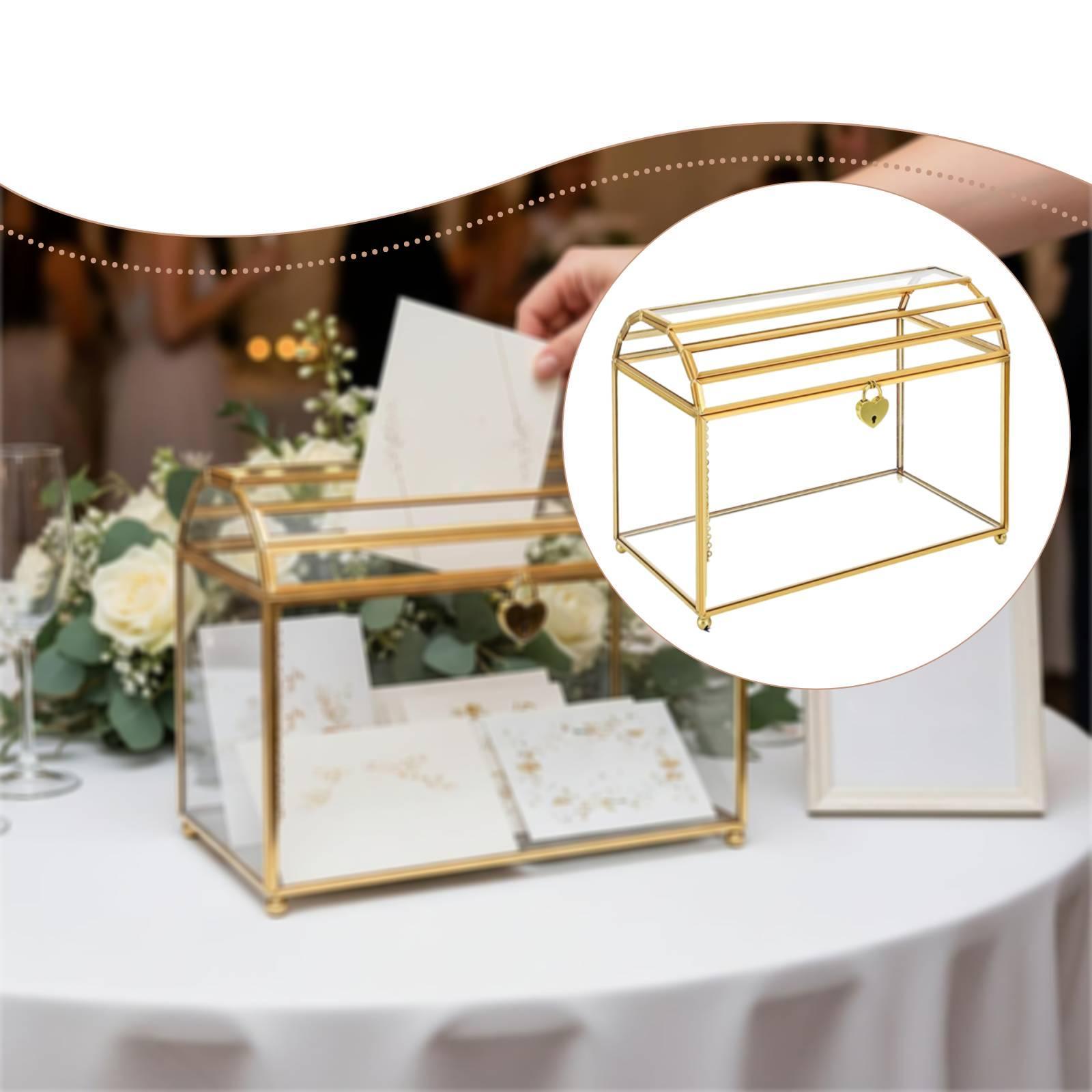 Szklane pudełko na kartki ślub – Wedding Card Box recenzja i cena