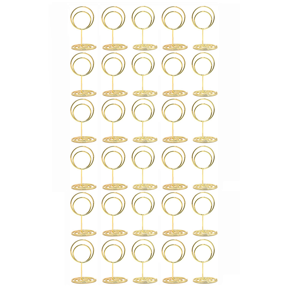 30 sztuk Okrągłe Złote Metalow – Table Number Gold recenzja i cena
