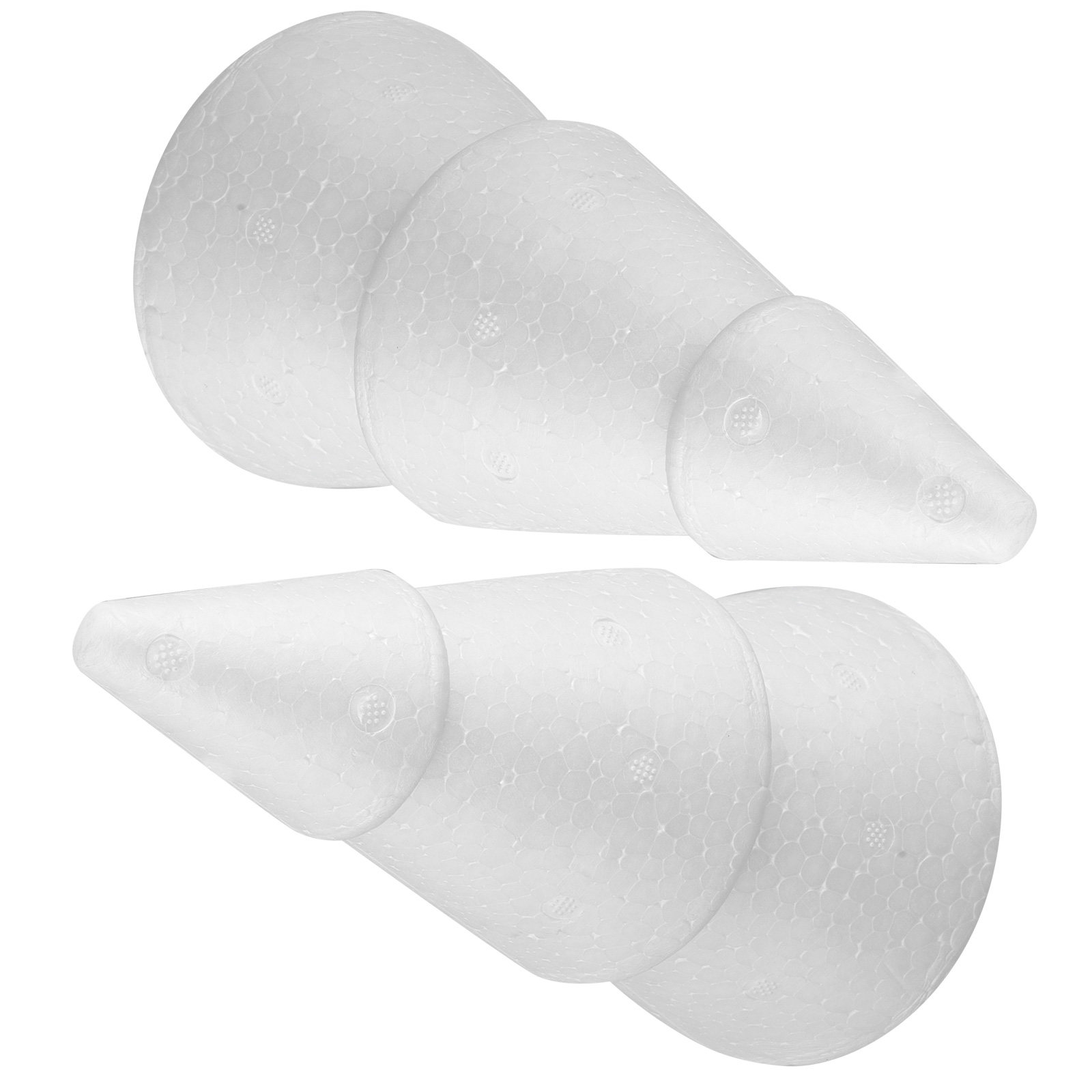 2 szt. Stożek z pianki polisty – Wedding Decor Supply Store recenzja i cena